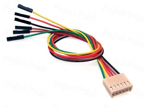 6-Pin Relimate Female To 6 Single Pins Cable - High Quality 1500mA 25cm (Min Order Quantity 1 pc for this Product)