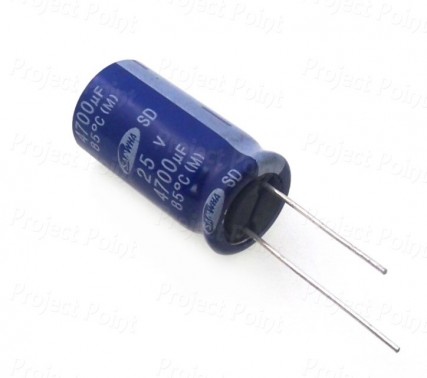 4700uF 25V Best Quality Electrolytic Capacitor - Samwha (Min Order Quantity 1pc for this Product)