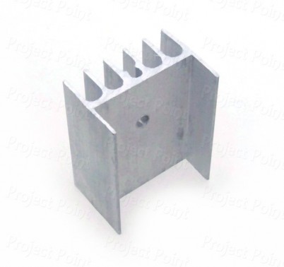 Heatsink TO-220 PI48-25mm (Min Order Quantity 1pc for this Product)