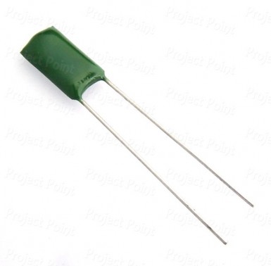 0.0022uF - 2.2nF 100V Non-Polar Polyester Capacitor (Min Order Quantity 1pc for this Product)