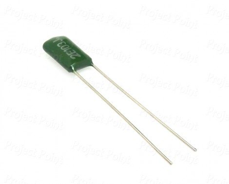0.01uF - 10nF 250V Non-Polar Polyester Capacitor (Min Order Quantity 1pc for this Product)