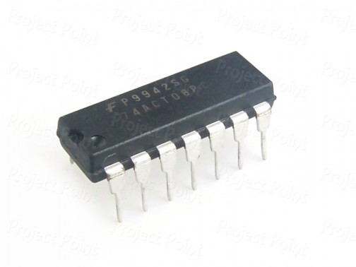 7408 Quad 2-Input AND Gate - 74ACT08 (Min Order Quantity 1 pc for this Product)