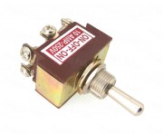 Double Pole Center-Off Heavy Duty Toggle Switch - 10A