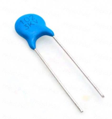0.001uF - 1nF 3kV High Quality Ceramic Disc Capacitor (Min Order Quantity 1 pc for this Product)