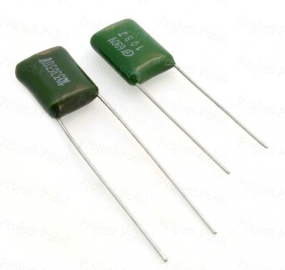 0.01uF - 10nF 630V Non-Polar Polyester Capacitor (Min Order Quantity 1pc for this Product)