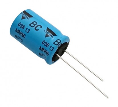 470uF 63V High Quality Electrolytic Capacitor - Vishay (Min Order Quantity 1 pc for this Product)