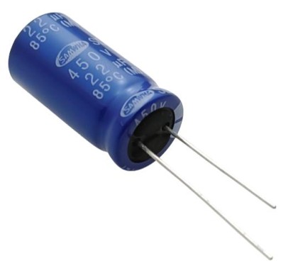 22uF 450V Best Quality Electrolytic Capacitor - Samwha (Min Order Quantity 1pc for this Product)