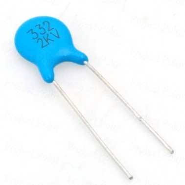 0.0033uF - 3.3nF 2kV High Quality Ceramic Disc Capacitor (Min Order Quantity 1pc for this Product)