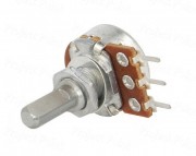 47K Ohm Linear Taper 16mm Rotary Potentiometer - Elcon