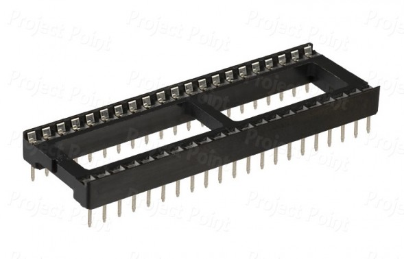 42-Pin Low Cost IC Socket (Min Order Quantity 1pc for this Product)