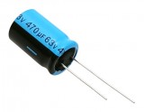 470uF 63V High Quality Electrolytic Capacitor - Vishay