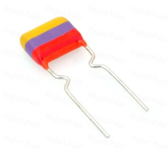 0.047uF - 47nF 250V Polyester Film Capacitor - Vishay (Min Order Quantity 1 pc for this Product)