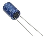 47uF 100V Electrolytic Capacitor - PET