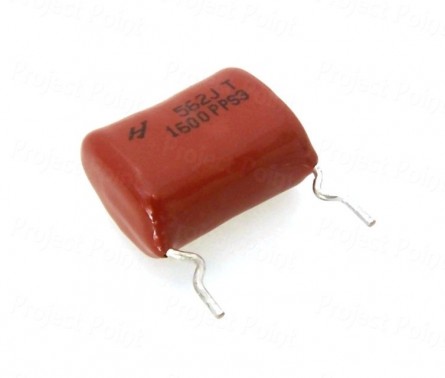 0.0056uF (5.6nF) 1600V Non-Polar Polypropylene Film Capacitor (Min Order Quantity 1pc for this Product)