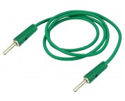 4mm Banana Plug to Banana Plug Cable - 13A 200cm Green