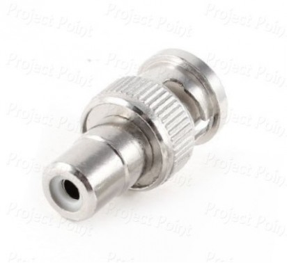 BNC Male to RCA Female Adaptor (Min Order Quantity 1pc for this Product)