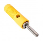 4mm Banana Plug Stackable Yellow - Prime
