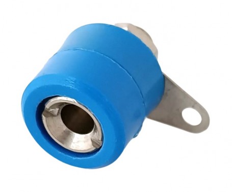 4mm Banana Socket High Quality - Blue (Min Order Quantity 1pc for this Product)