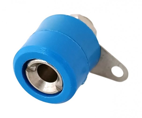 4mm Banana Socket High Quality - Blue (Min Order Quantity 1 pc for this Product)