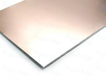 Copper Clad Single Sided Blank PCB - 4x12 inch - 1mm (Min Order Quantity 1 pc for this Product)