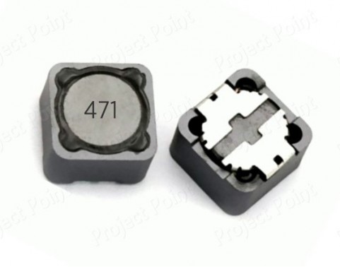 470uH Shielded SMD Power Inductor - CDRH127 (Min Order Quantity 1pc for this Product)