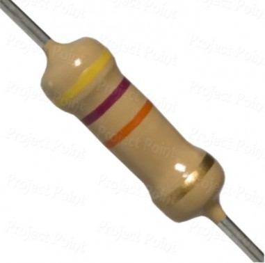 47K Ohm 2W Carbon Film Resistor 5% - High Quality (Min Order Quantity 1pc for this Product)