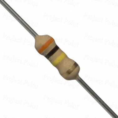 300K Ohm 0.25W Carbon Film Resistor 5% - Philips-Vishay (Min Order Quantity 1pc for this Product)