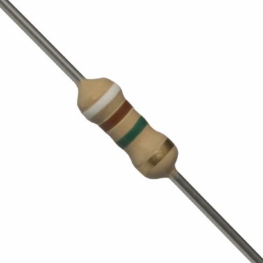 9.1M Ohm 0.25W Carbon Film Resistor 5% - Medium Quality (Min Order Quantity 1 pc for this Product)