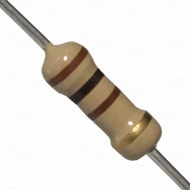 100 Ohm 2W Carbon Film Resistor 5% - High Quality (Min Order Quantity 1pc for this Product)