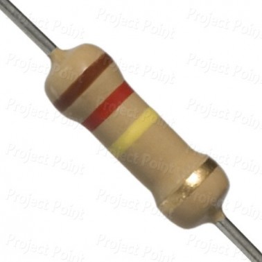 120K Ohm 2W Carbon Film Resistor 5% - High Quality (Min Order Quantity 1pc for this Product)