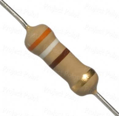 390 Ohm 2W Carbon Film Resistor 5% - High Quality (Min Order Quantity 1pc for this Product)