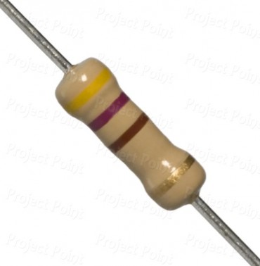 470 Ohm 2W Carbon Film Resistor 5% - High Quality (Min Order Quantity 1pc for this Product)