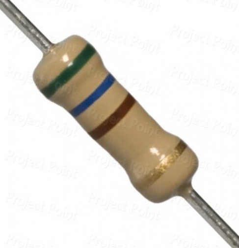 560 Ohm 2W Carbon Film Resistor 5% - High Quality (Min Order Quantity 1 pc for this Product)