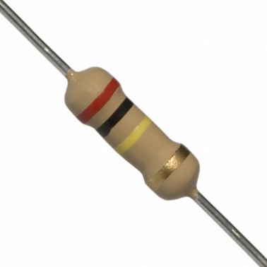 200K Ohm 0.5W Carbon Film Resistor 5% - High Quality (Min Order Quantity 1 pc for this Product)