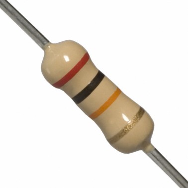 20K Ohm 0.5W Carbon Film Resistor 5% - High Quality (Min Order Quantity 1pc for this Product)
