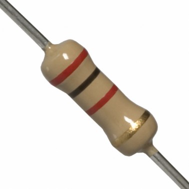 2K Ohm 0.5W Carbon Film Resistor 5% - High Quality (Min Order Quantity 1 pc for this Product)