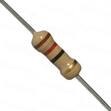 12 Ohm 0.5W Carbon Film Resistor 5% - High Quality (Min Order Quantity 1pc for this Product)