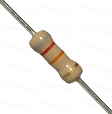 82K Ohm 0.5W Carbon Film Resistor 5% - Medium Quality (Min Order Quantity 1pc for this Product)