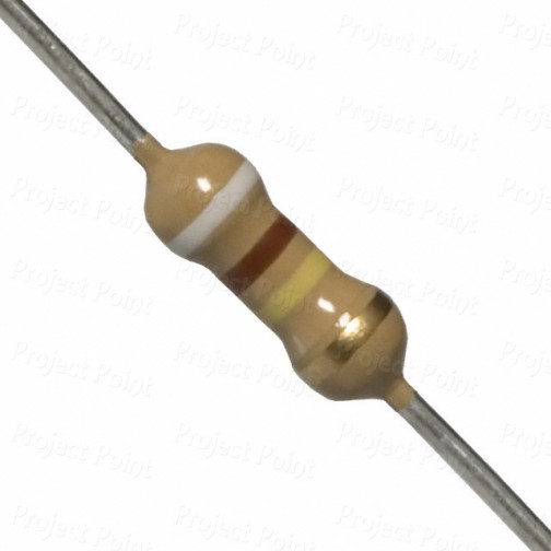 910K Ohm 0.25W Carbon Film Resistor 5% - High Quality (Min Order Quantity 1 pc for this Product)