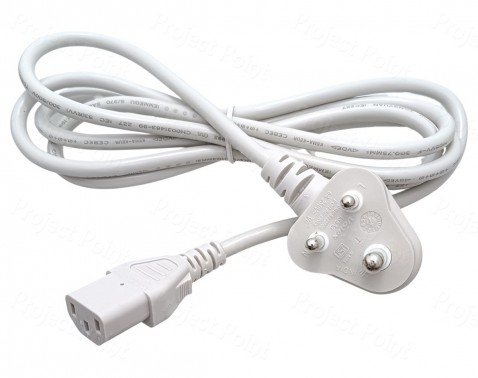 3-Pin High Quality 6A Power Cord for Desktop PC - Volex (Min Order Quantity 1pc for this Product)