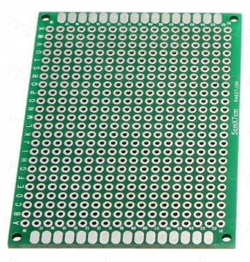 High Quality FR-4 Double Side Dot Matrix PCB - 5x7cm (Min Order Quantity 1pc for this Product)