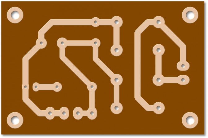 2A Full Wave Bridge Rectifier Power Supply PCB (Min Order Quantity 1 pc for this Product)