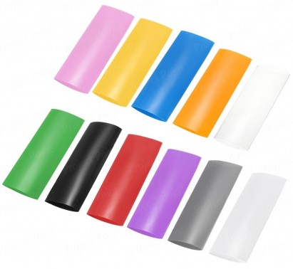 Pre-Cut Heat Shrink Tube 6mm x 30mm White - 50 Pcs (Min Order Quantity 1pc for this Product)