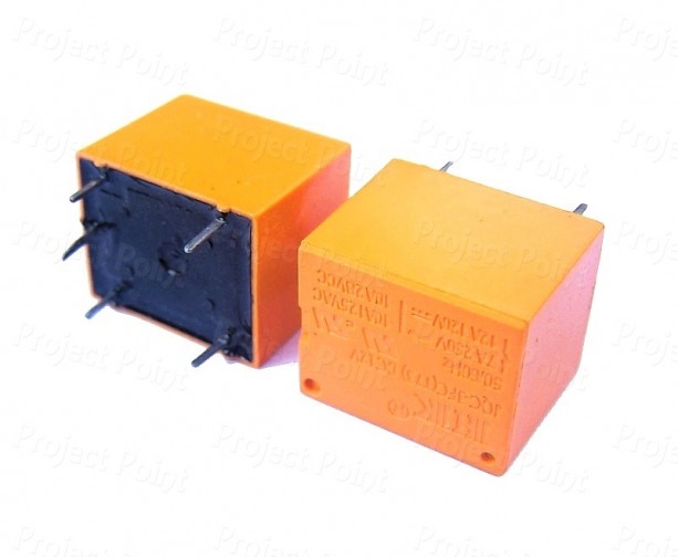 Relay 12V SPDT - 7A 250V AC PCB Type (Min Order Quantity 1 pc for this Product)