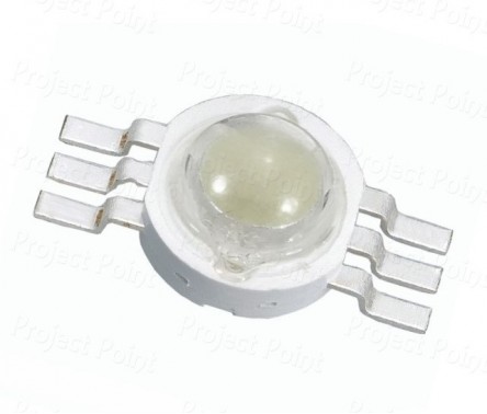 3W 6-Pin High Power GRB SMD Chip LED (Min Order Quantity 1pc for this Product)