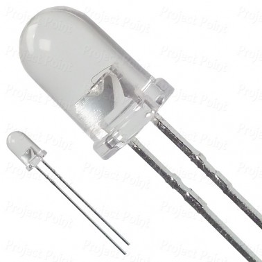 IR Infrared Transmitter LED - Clear Lens 3mm (Min Order Quantity 1pc for this Product)