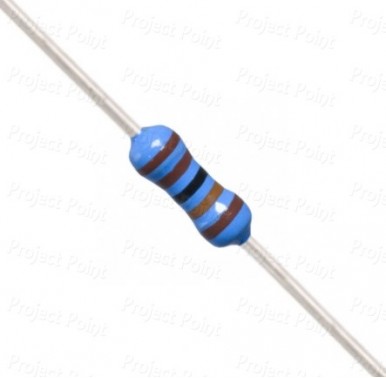 110K Ohm 0.25W Metal Film Resistor 1% - Low Quality (Min Order Quantity 1pc for this Product)