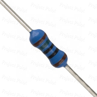 150 Ohm 0.25W Metal Film Resistor 1% - Low Quality (Min Order Quantity 1 pc for this Product)