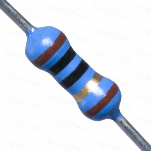 10 Ohm 0.25W Metal Film Resistor 1% - Low Quality (Min Order Quantity 1 pc for this Product)