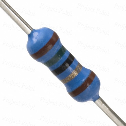 15 Ohm 0.25W Metal Film Resistor 1% - Low Quality (Min Order Quantity 1 pc for this Product)